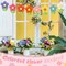 16-Piece Summer & Spring Daisy Hanging Decorations – Floral Garland Ornaments for Home & Party